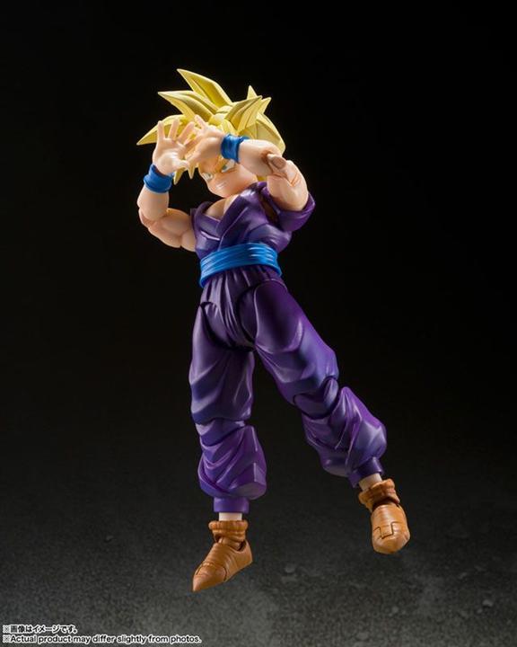 Actual product image Tamashii Nation Dragon Ball Z S.H. Super Saiyan Son Gohan - The Warrior Who Surpassed Goku