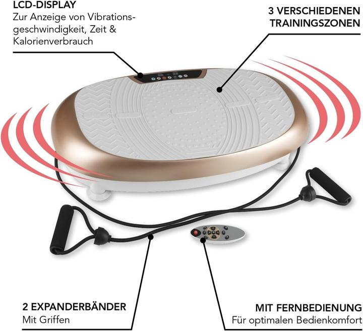 Actual product image Vitalmaxx Vibration Trainer with LCD Display and Remote Control