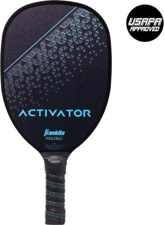Actual product image Franklin Pickleball racket Activator blue