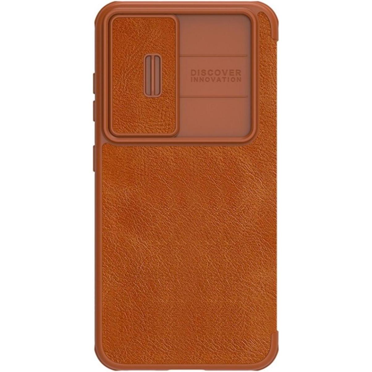 Thumbnail - Nillkin Qin Pro Leather Case Galaxy S23 (Samsung Galaxy S23), Smartphone Hülle, Braun