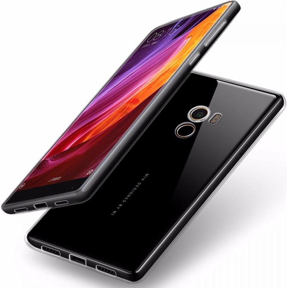 Thumbnail - Screenguard Xiaomi Mi Mix 2 Flexible TPU Clear Case (Xiaomi Mi Mix 2), Smartphone Hülle, Transparent