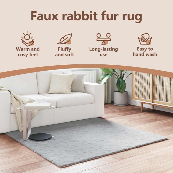 Immagine prodotto vidaXL Wohnzimmerteppich (160 x 160 cm)