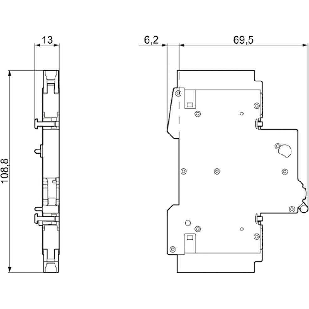 Thumbnail - Siemens, Verteilerschrank Zubehör, HilfsstromschalterOE F.LSSchalter 5ST3