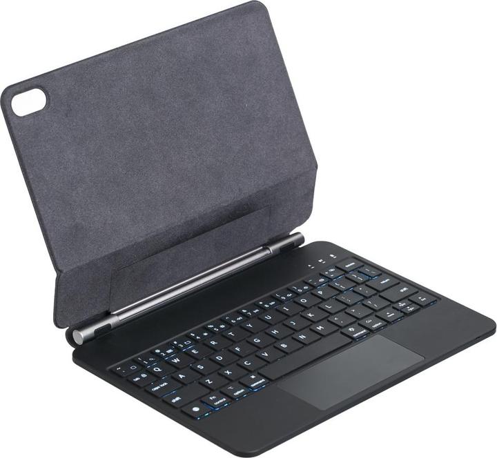 Image du produit Deltalabs Ledertasche Cover Magnetische Bluetooth Tastatur für Apple (US)