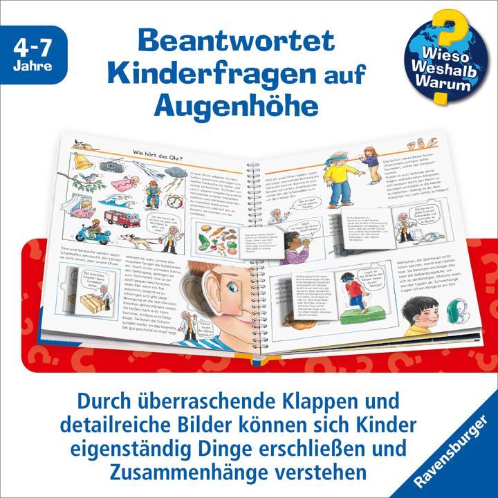 Produktbild Ravensburger Wieso? Weshalb? Warum?, Band 31: Experimentieren mit allen Sinnen (Deutsch, Angela Weinhold, 2025)