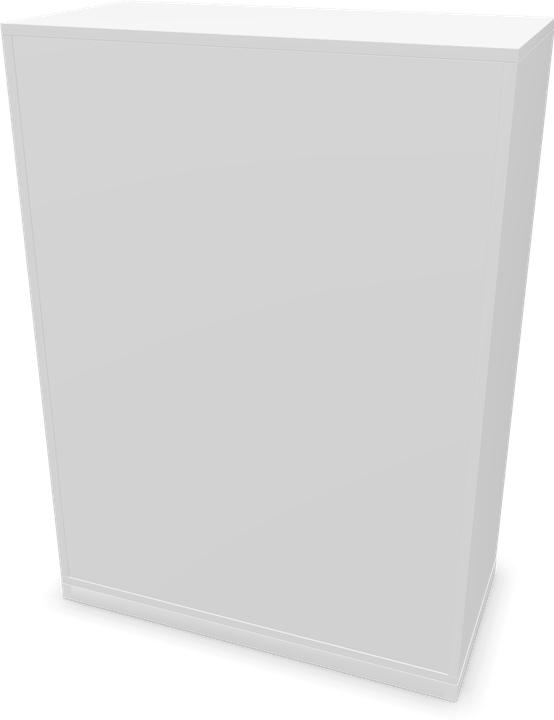 Actual product image Narbutas Choice hinged door cabinet (80 x 40 x 111.5 cm)