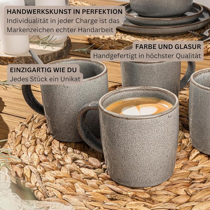 Actual product image Sänger Geschirr Tafelservice Kairo Graphit (30 pcs.)