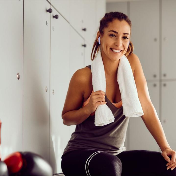 Actual product image Manta MTWS008P Rytmo Purple (No noise cancellation, Wireless)