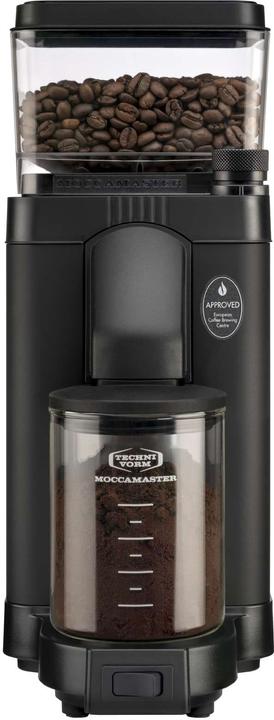Actual product image Moccamaster 49511 coffee grinder Black, Transparent
