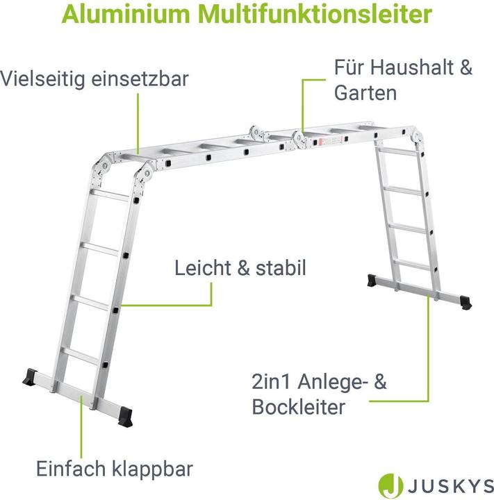 Immagine prodotto Hauptner Multiladder (Scaletta multiuso, 470 cm)