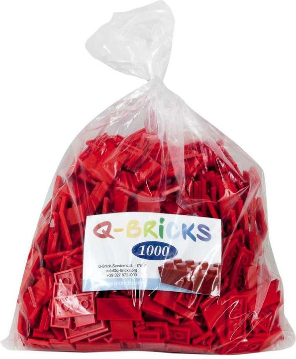 Produktbild Q-Bricks Bausteine Fliesen Feuerrot