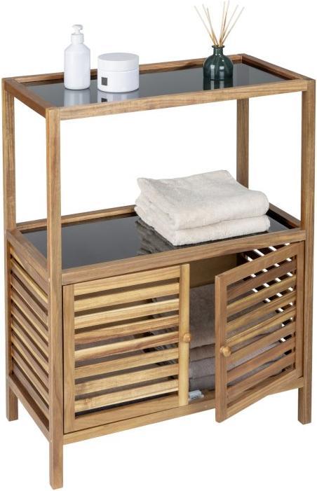 Produktbild Wenko Badregal mit 2 Türen Fondi (67.50 x 35.50 x 86 cm)