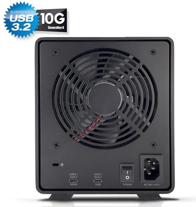 Image du produit Fantec MB-X5U31H 5x 3,5 Boîtier (3.5", 2.5")