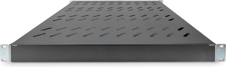 Image du produit Digitus DN-19 TRAY-1-800-SW Étagère fixe 525mm, max. 50kg noir