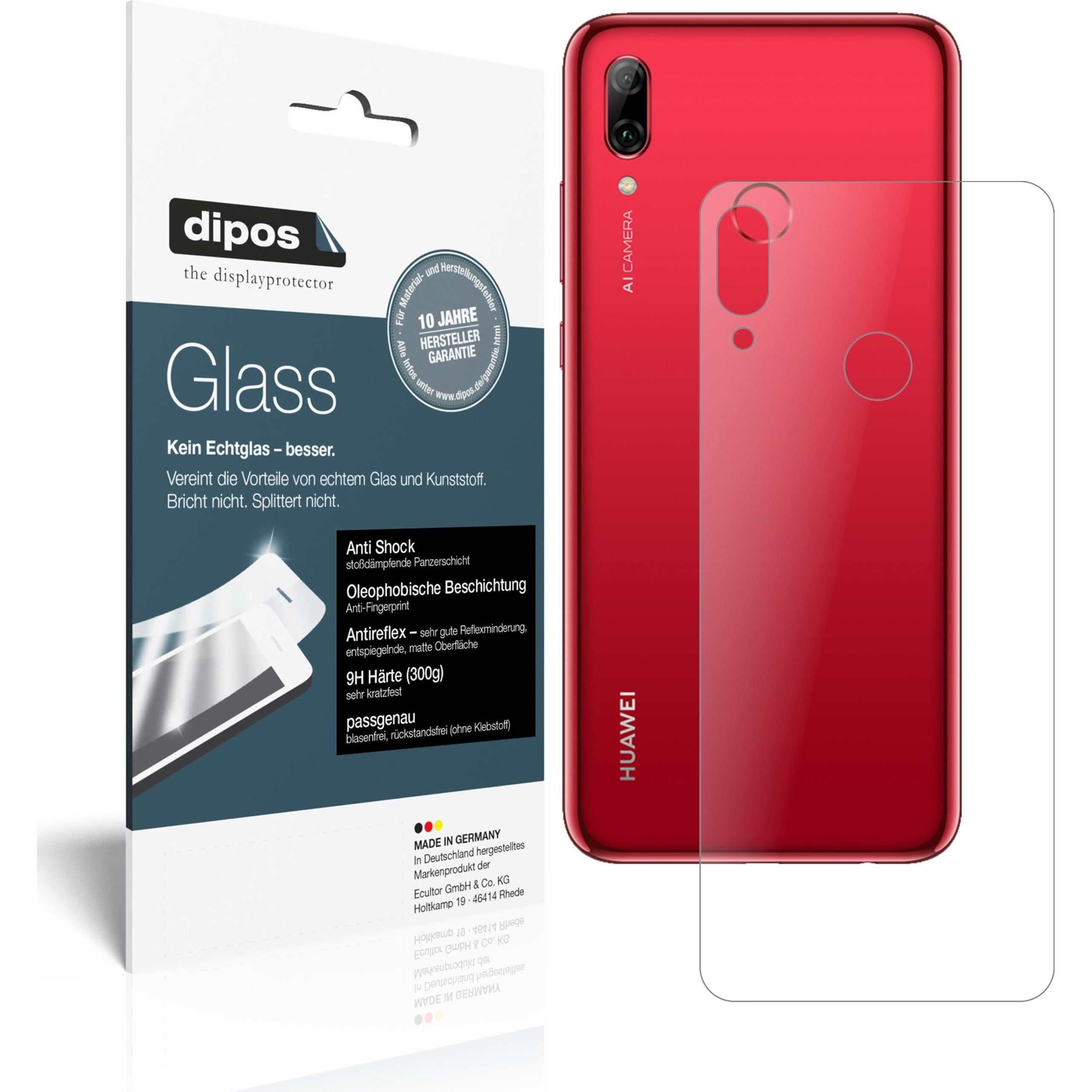 Dipos Displayschutz Anti-Shock (2 Stück, Huawei Nova Lite 3), Smartphone Schutzfolie, Transparent
