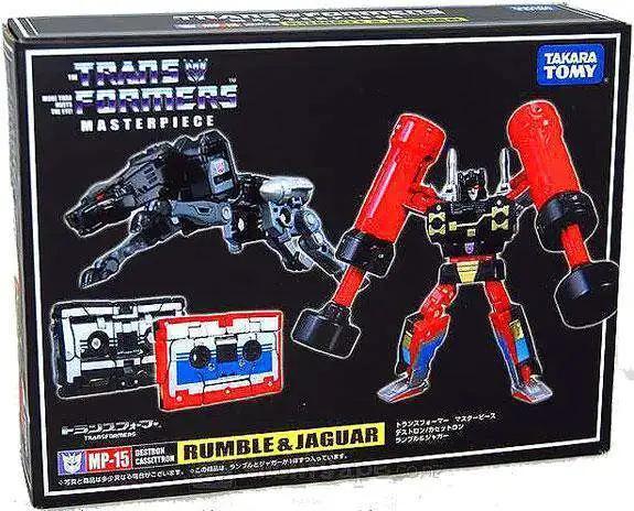 Produktbild Takara Tomy Transformers Japanese Masterpiece Collection Rumble & Jaguar Action Figure Set MP-15 (Ravage)