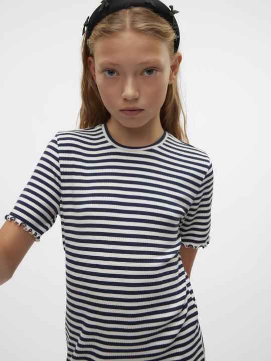 Image du produit Vero Moda Vmvio Ss Stripe Short Dress Jrsgirl Noos (164)