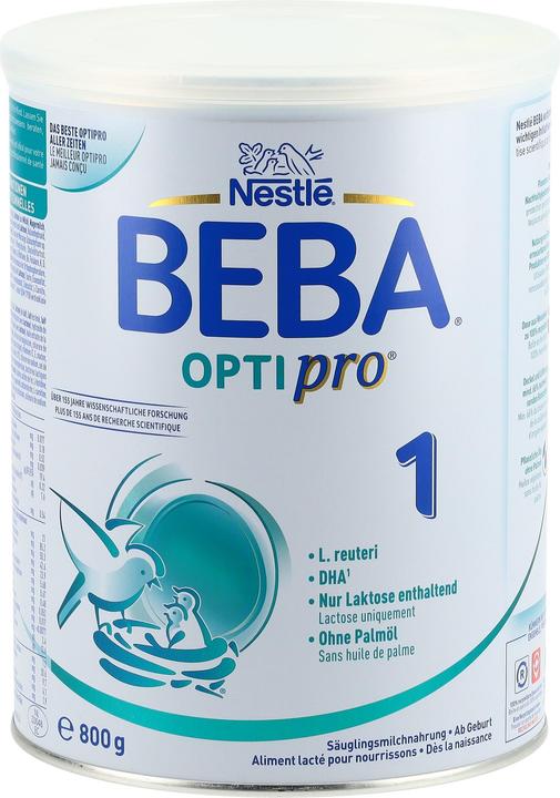 Actual product image Beba Optipro 1 Ds (800 g, from birth)