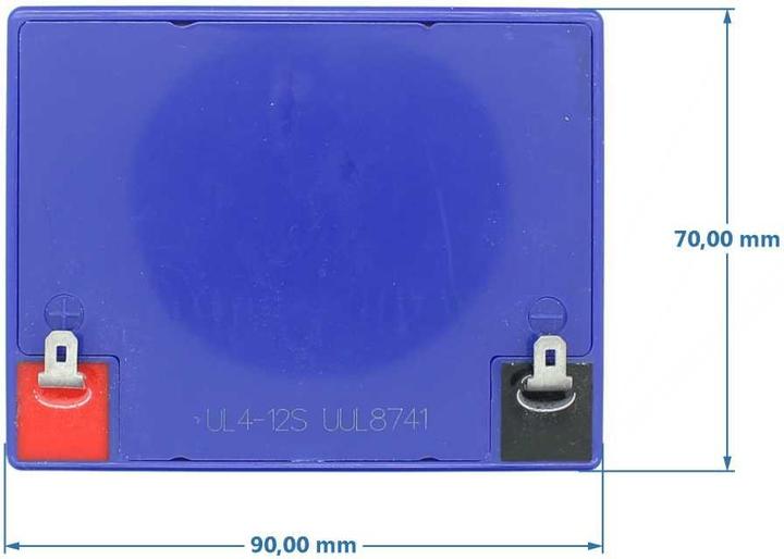 Produktbild Ultracell Akku UL4-12 AGM Blei Gel (12 V, 4 Ah)