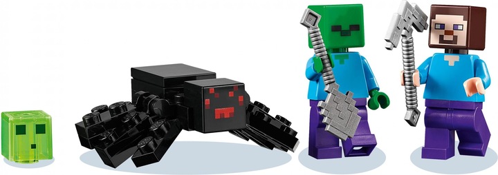 Produktbild LEGO Minecraft End-Of-Live Set Die verlassene Mine - 21166 NEU! Teile 248x (21166)