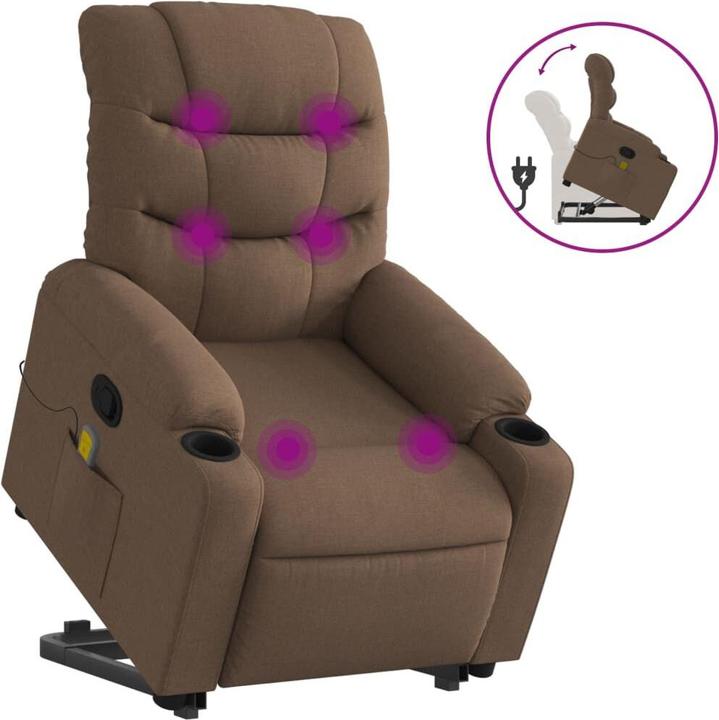 Image du produit vidaXL Massagesessel mit Aufstehhilfe