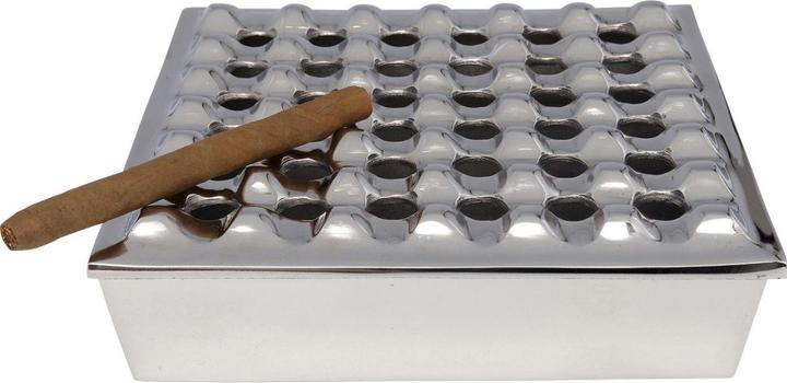 Immagine prodotto Kare Design Posacenere Soho Quadrato Argento 25x25cm