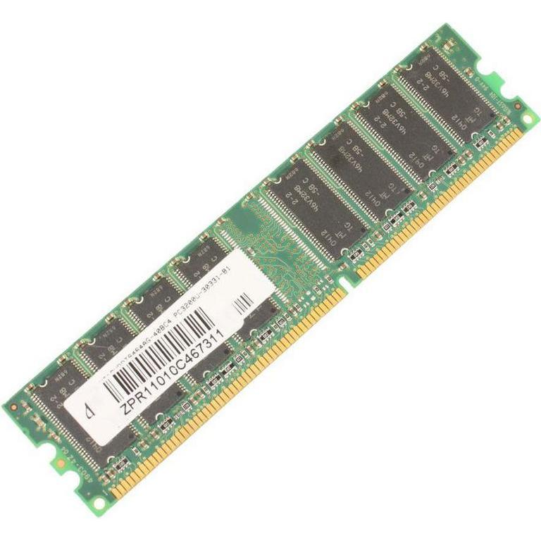 CoreParts 512MB Memory Module (1 x 512MB), RAM Modellspezifisch, Grün