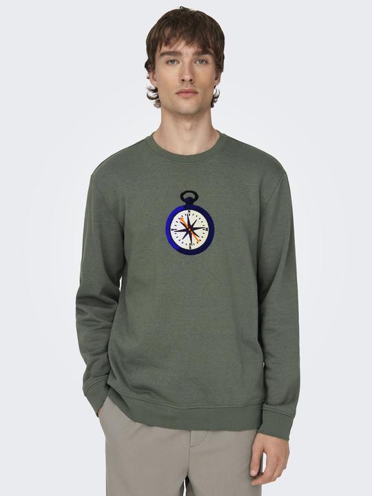 Actual product image Only & Sons Print sweatshirt (XL)