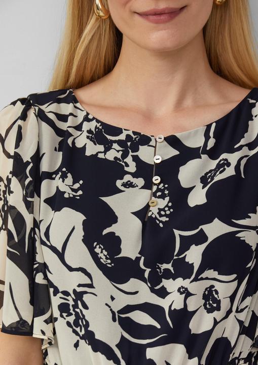 Produktbild S.Oliver Kleid Maxikleid aus Chiffon mit Print (38)