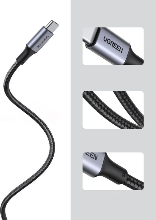 Actual product image Ugreen USB C — USB C (0.50 m, USB 2.0)