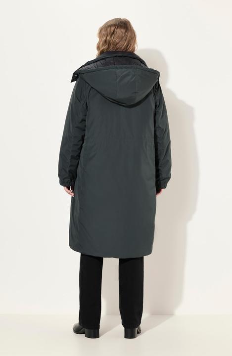 Immagine prodotto Ulla Popken Cappotto HYPRAR double face e idrorepellente con cerniera a doppio cursore (46, 48)