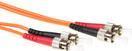 Produktbild ACT 20 meter LSZH Multimode 50/125 OM2 fiber patch cable duplex with ST connectors (20 m)