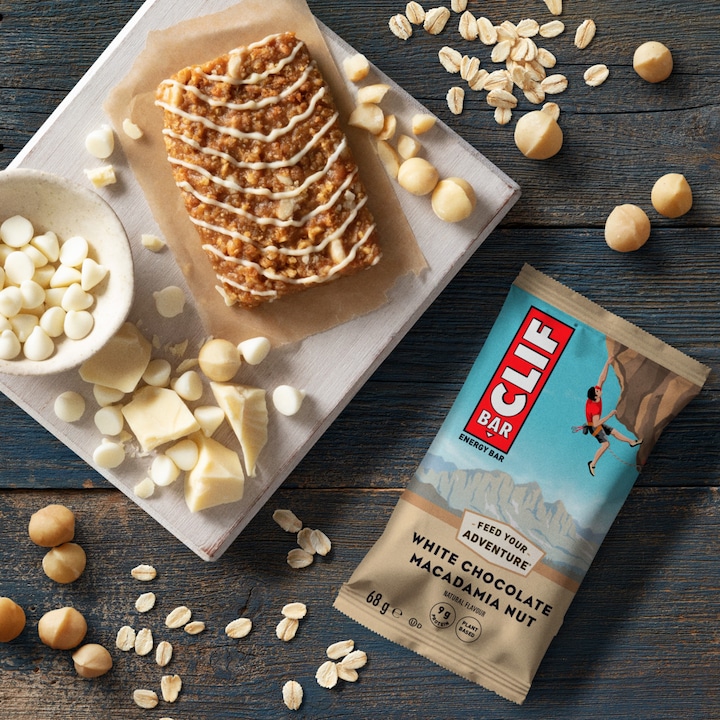 Image du produit Clif Bar Boulon (Noix de macadamia, Chocolat blanc, 12 pcs, 816 g)