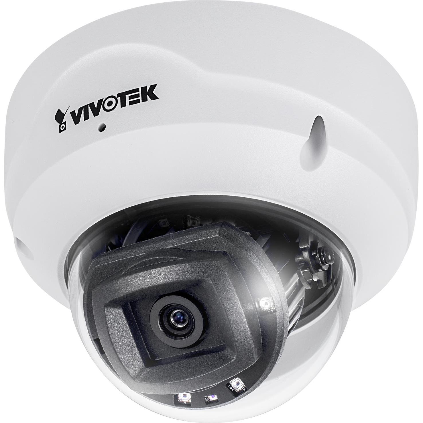Vivotek Fixed-Dome-Netzwerkkamera (2560 x 1920 Pixels), Netzwerkkamera, Weiss