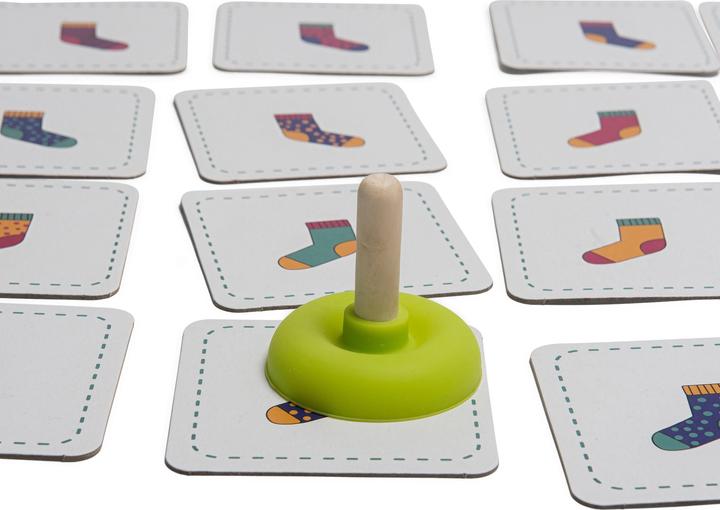 Actual product image BS Kids game Crocodile socks (English, French, German, Italian, 2 - 4 Players)