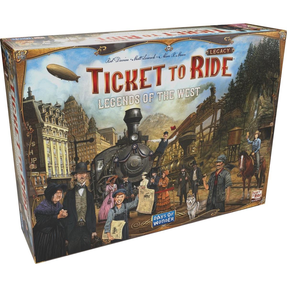 Days of Wonder Ticket to Ride - Legacy - Leggende del West (DOW720036) (Inglese)