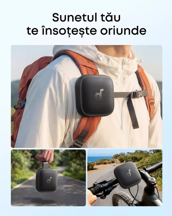 Actual product image soundcore bis zu 24h Wiedergabezeit, IP68-zertifiziert Boom Go 3i Black (24 h)