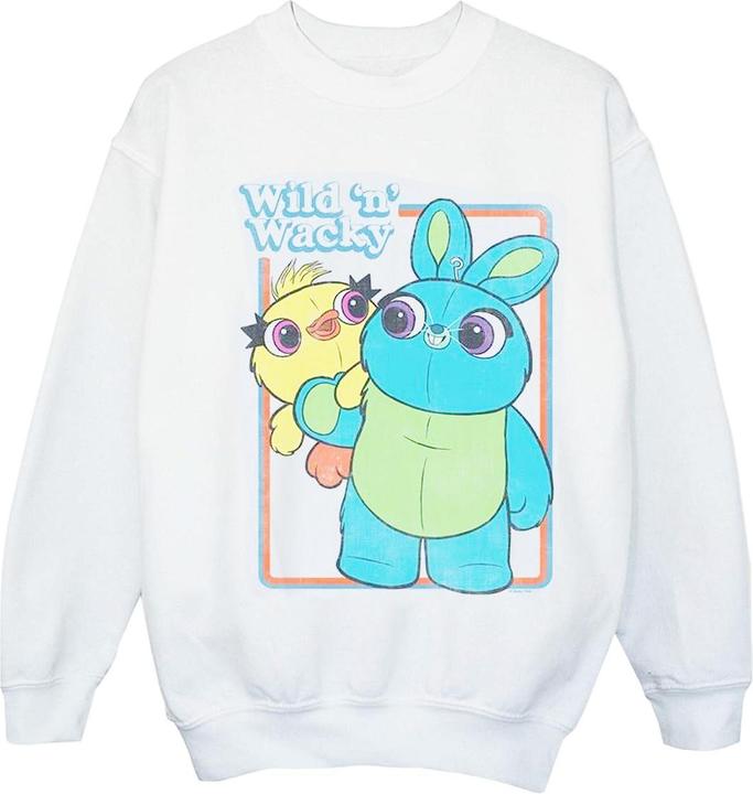 Produktbild Disney Toy Story 4 Duck And Bunny Wild And Wacky Sweatshirt Mädchen (128)