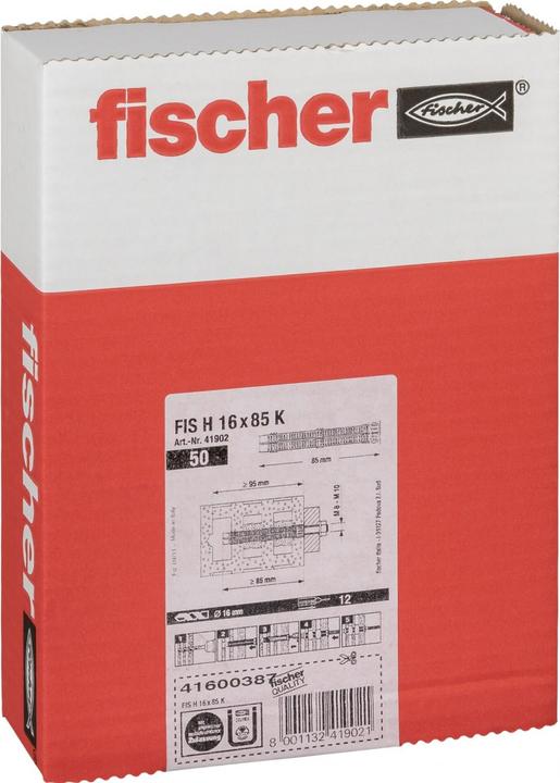 Productafbeelding Fischer Ankerhuls FIS H 16x85 K (50 Pcs.)