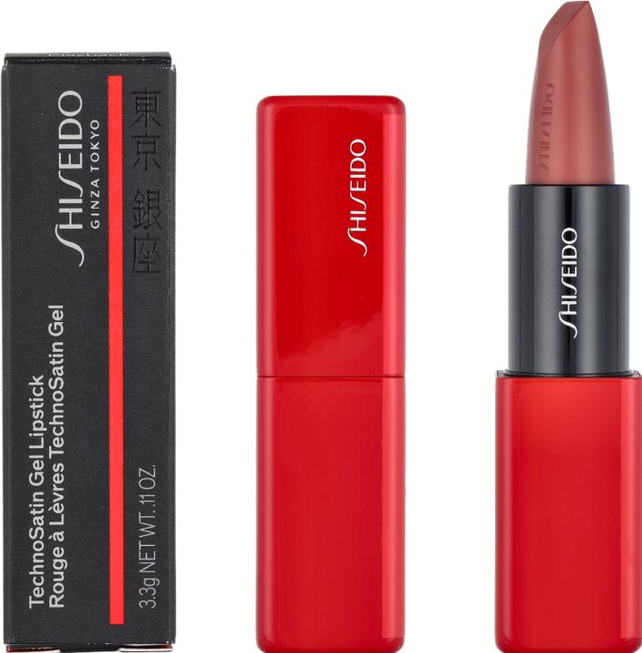 Actual product image Shiseido Technosatin Gel Lipstick No 405 (405 PLAYBACK)
