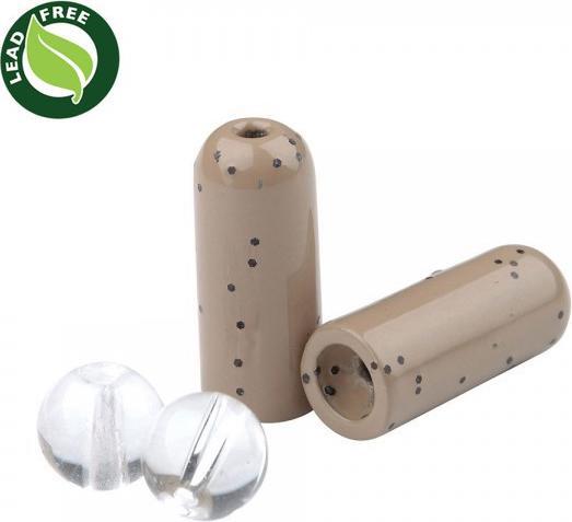 Spro Tungsten Slim Bullet Sinkers mit Glasperlen