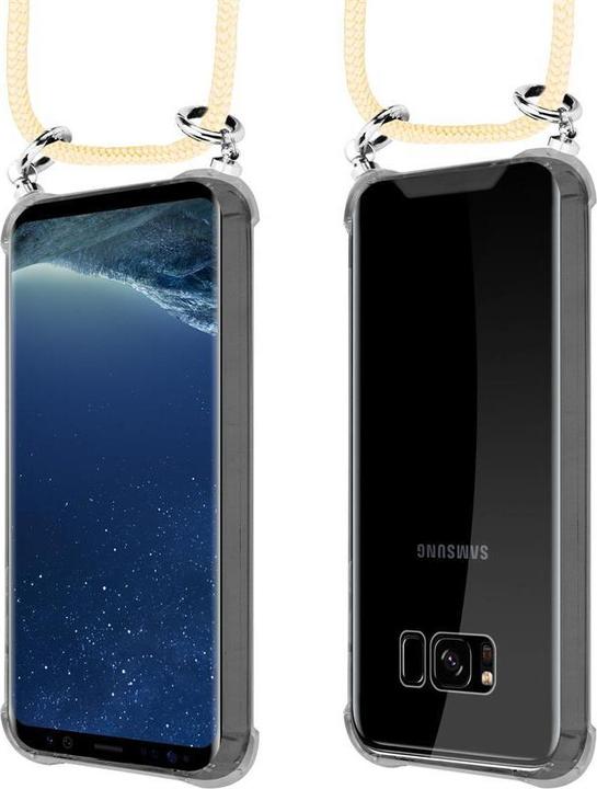 Produktbild Cadorabo TPU Handy Kette SILBER Cover