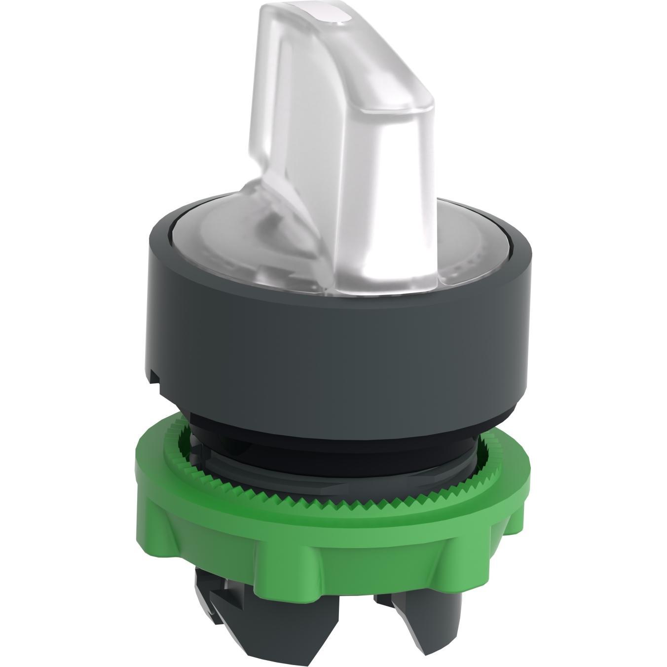 Thumbnail - Schneider Electric 22mm Selector Switch White Illum 3 Pos., Taster + Schalter, Weiss