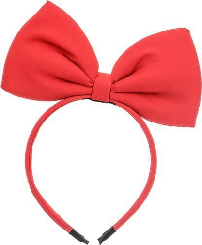 Partydeco Headband Bow, red, 18x21cm (1 pkt / 1 pc.)