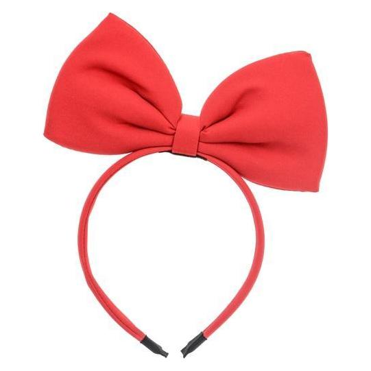 Partydeco, Hoofdbanden, Hoofdband Strik, Rood, 18x21cm (1 Pkt / 1 St.), Rood