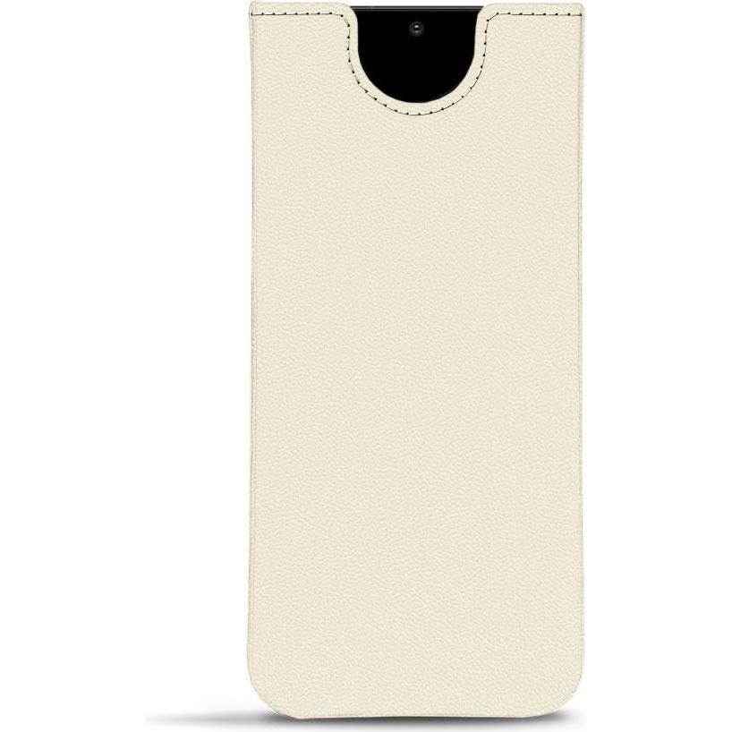 Noreve Lederschutzhülle (Samsung Galaxy S20), Smartphone Hülle, Weiss