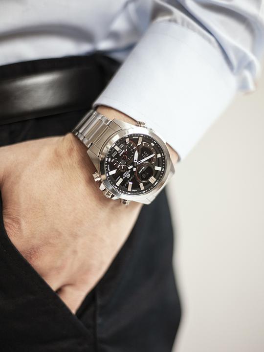 Produktbild Casio Edifice - ECB-30D-1AEF (Gangreserveanzeige, Sportuhr, 49 mm)