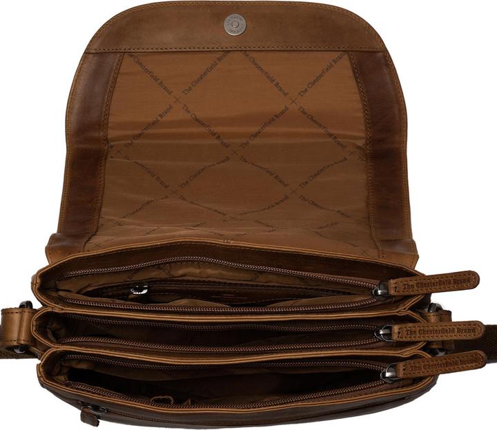 Produktbild The Chesterfield Brand Wax Pull Up Umhängetasche Leder 26 cm