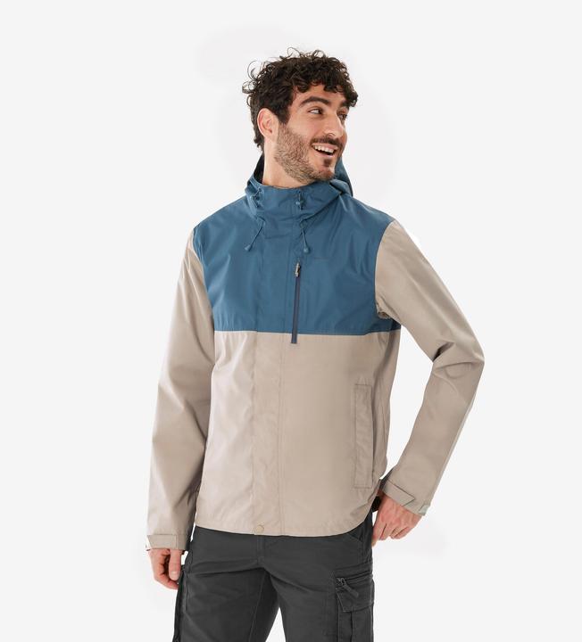 Produktbild Quechua Wanderjacke Regenjacke Herren wasserdicht - NH500 (L)