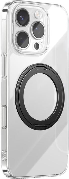 Produktbild Joyroom JR-16JL6 Ultra-Thin Magnetic Phone Case with 360° Rotatable Ring Stand for iP 16 Pro - Black (Apple iPhone 16 Pro)